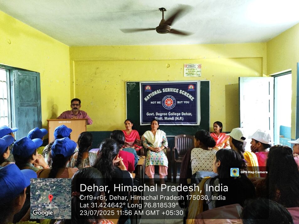 Orientation Programme organised by NSS Unit