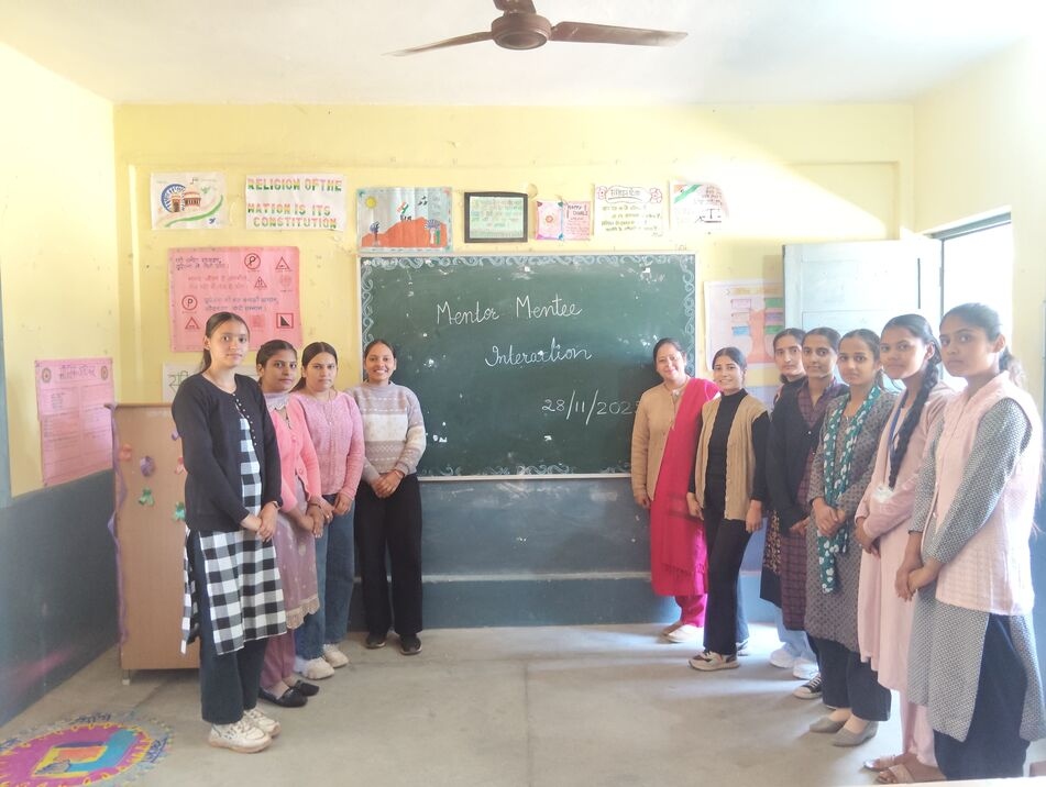 Mentor Mentee Interaction on 28th November 2025